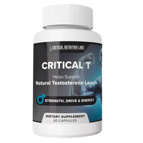 Critical T™ – Natural Testosterone Support for Vitality & Drive