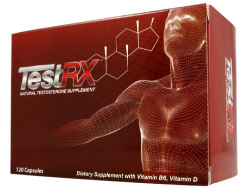 TestRX® Natural Testosterone Booster for Men – Supports Muscle Growth, Energy, Strength & Libido