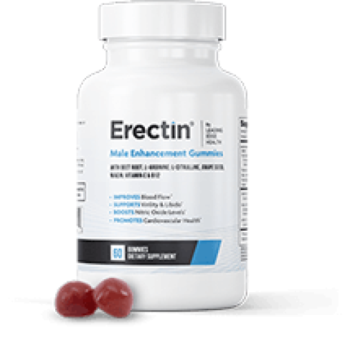 Erectin® Male Enhancement Gummies – Fast-Acting Nitric Oxide Support for Harder, Longer-Lasting Erections