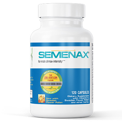 Semenax® Semen Volume & Orgasm Intensity Supplement – Clinically Proven for Bigger Loads & Longer Orgasms